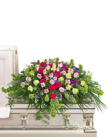 Always Remembered Casket Spray