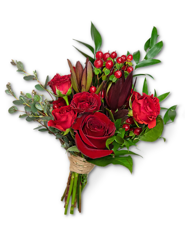 Crimson Hand-tied Bouquet