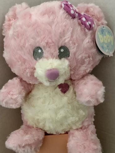 Baby Pink Bear Plush