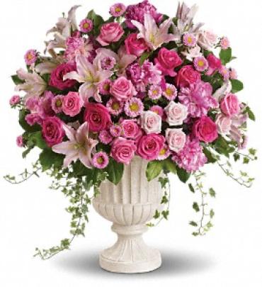 Passionate Pink Garden Arrangement