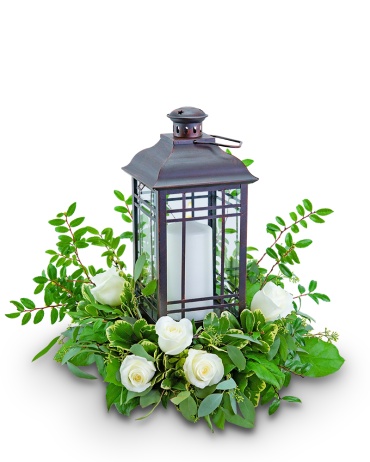 Signature Rustic Rose Lantern