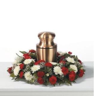 Urn Memorial Wreath