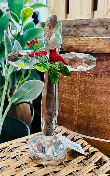 Cardinal Crystal Cross