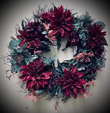Burgundy Wreath