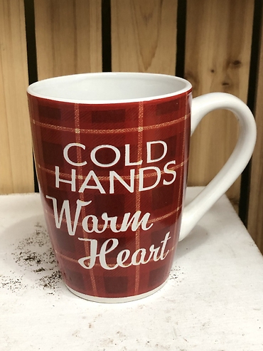Christmas Mug Warm Hearts