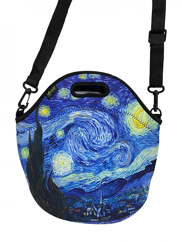 Van Gogh Starry Night-Neoprene Lunch Tote