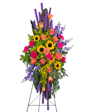 Treasured Memories Standing Spray