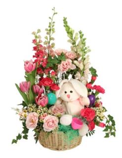 Bunny Blooms Basket