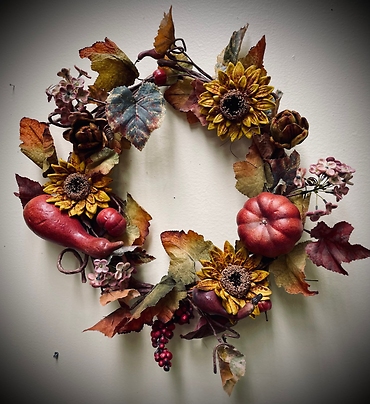 Sunflower Harvest Wreath