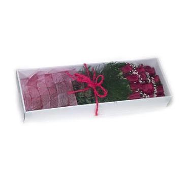 Crazy For You Box of 12 Roses