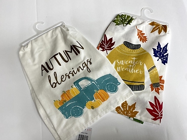 Fall Themed Kitchen Towel